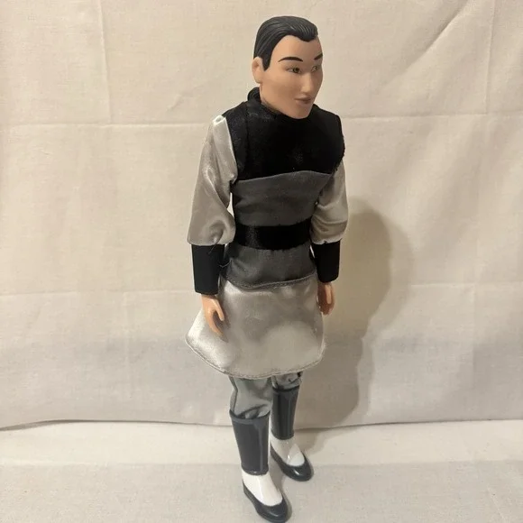 Disney Mulan Li Shang Classic Prince Doll Figure Chinese Warrior 12" - Picture 3 of 6